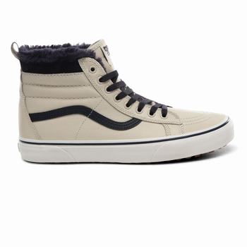 Férfi Vans SK8-Hi MTE Magasszárú Cipő VA4680192 leather/turtledove